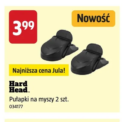 Pułapki na myszy 2 szt. Hard Head promocja w Jula