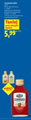 Likier Czarnoleska Wiśnia promocja w Lidl