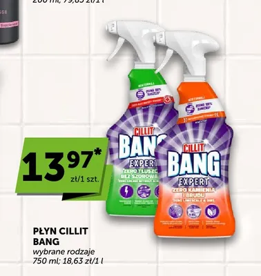 Płyn czyszczący Cillit Bang Expert Zero Tłuszczu promocja w ABC
