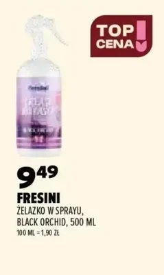Żelazko w sprayu Black Orchid Fresini promocja w Drogerie Natura