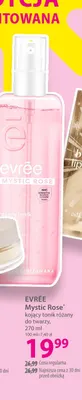 Kojący tonik różany do twarzy Mystic Rose Evrēe promocja w Hebe
