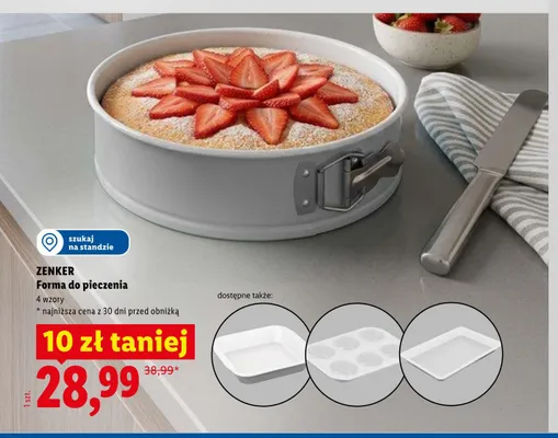 Forma do pieczenia ZENKER promocja w Lidl