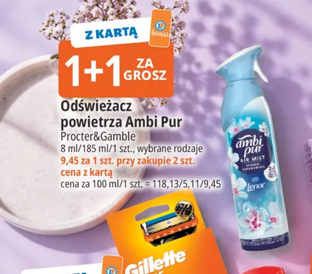 Odświeżacz powietrza Ambi Pur promocja w Leclerc
