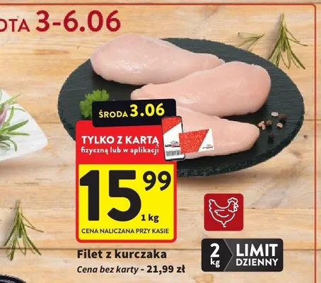Filet z kurczaka promocja w Intermarche