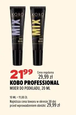Mixer do podkładu Kobo Professional promocja w Drogerie Natura