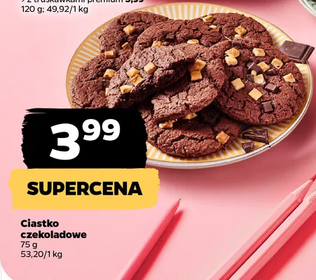 Ciastko czekoladowe promocja w Netto