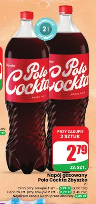 Napój gazowany Polo Cockta Zbyszko promocja w Dino