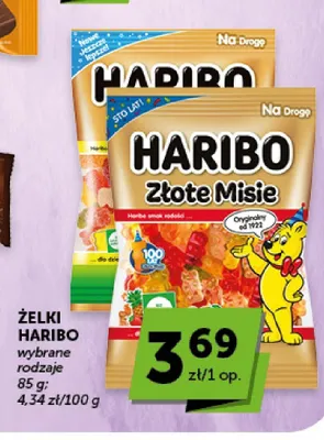 Żelki Haribo Złote Misie promocja w ABC