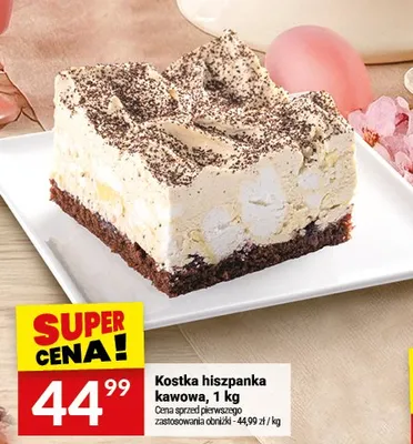 Kostka hiszpanka kawowa promocja w Twój Market