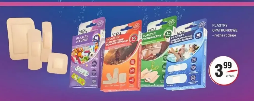 Plaster ekonomiczny Vital Effect promocja w Sedal