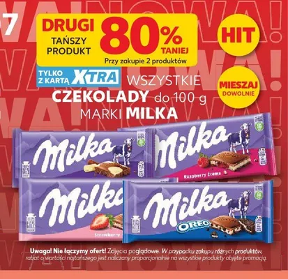 Czekolada mleczna Milka promocja w Kaufland