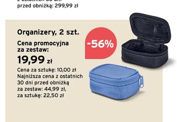 Organizery 2-pak promocja w Tchibo