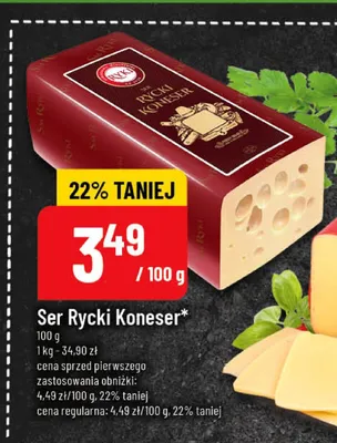 Ser Rycki Koneser promocja w POLOmarket