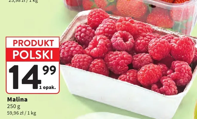 Malina polska promocja w Intermarche
