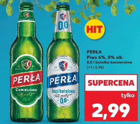 Piwo Perła Chmielowa, Perła Bezalkoholowa promocja w Kaufland