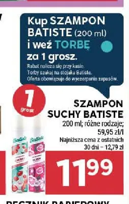 Szampon suchy Batiste promocja w Stokrotka