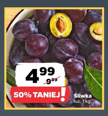Śliwki promocja w Netto