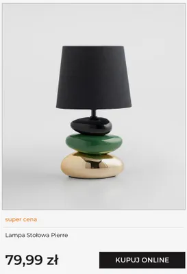 Lampa stołowa Pierre home&you promocja w home&you
