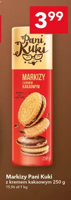 Markizy Pani Kuki z kremem kakaowym promocja w LEWIATAN