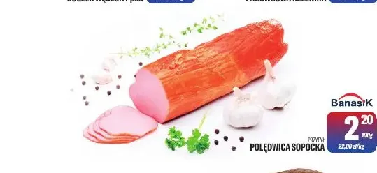 Polędwica sopocka Przybylski promocja w Tomi Markt