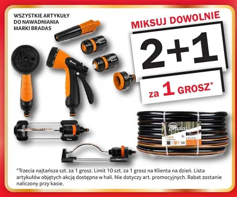 Artykuły do nawadniania Bradas promocja w Selgros