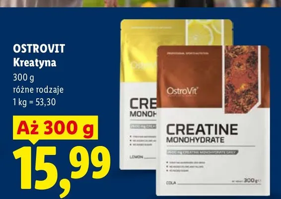Kreatyna lemon OstroVit promocja w Lidl