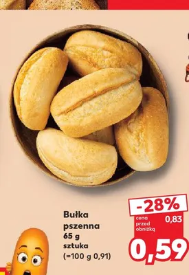 Bułka pszenna promocja w Kaufland