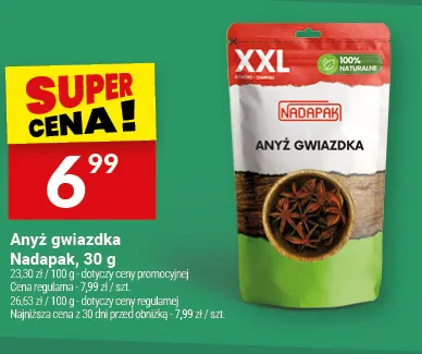 Anyż gwiazdka Nadapak promocja w Twój Market
