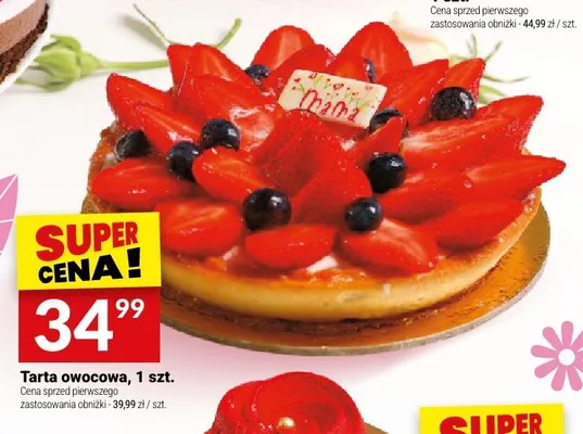 Tarta owocowa promocja w Twój Market