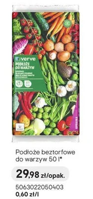 Podłoże beztorfowe do warzyw promocja w Castorama