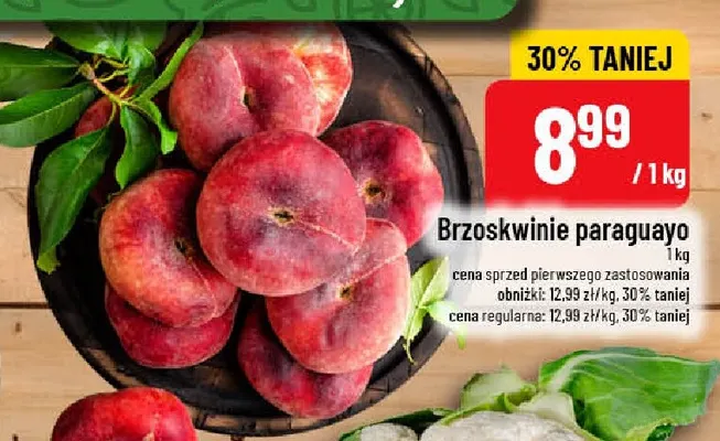 Brzoskwinie paraguayo promocja w POLOmarket