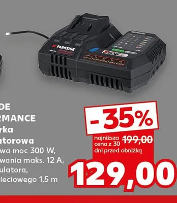 Ładowarka akumulatorowa Parkside Performance promocja w Kaufland