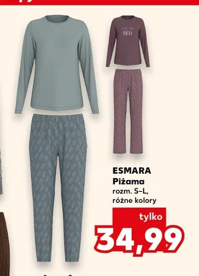 Piżama Esmara promocja w Kaufland