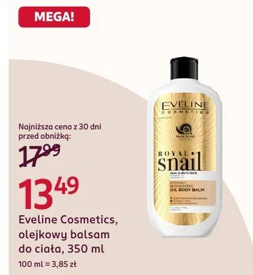 Olejkowy balsam do ciała promocja w Rossmann