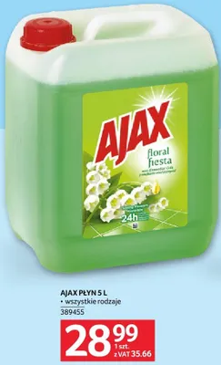 Ajax płyn do podłóg 5L promocja w Selgros