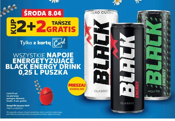Wszystkie napoje energetyzujące promocja w Kaufland