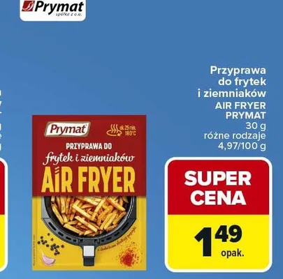 Przyprawa do frytek i ziemniaków AIR FRYER PRYMAT promocja w Carrefour
