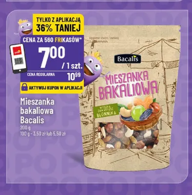 Mieszanka bakaliowa Bacalis promocja w POLOmarket