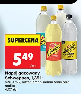 Napój gazowany indian tonic zero promocja w Biedronka