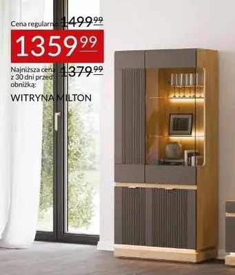 Witryna Milton promocja w Abra Meble