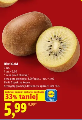Kiwi Gold promocja w Lidl