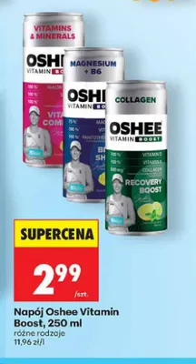 Napój Oshee Vitamin Boost promocja w Biedronka