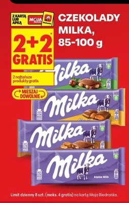 Czekolada Milka Noisette promocja w Biedronka