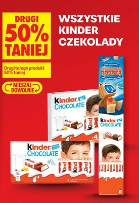 Czekolada Kinder promocja w Biedronka