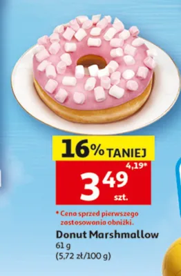 Donut Marshmallow promocja w Auchan