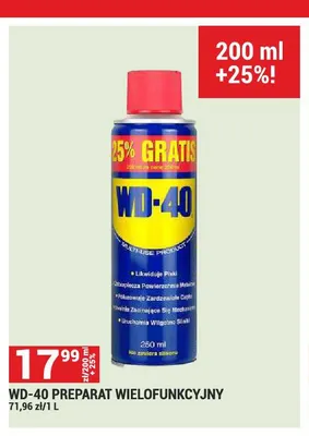 WD-40 Preparat wielofunkcyjny promocja w Merkury Market
