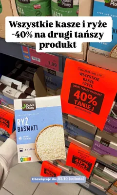 Ryż basmati Dobre Plony promocja w Aldi