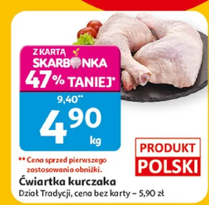 Ćwiartka kurczaka promocja w Auchan