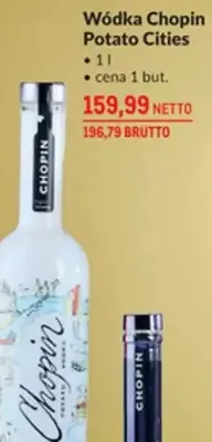 Wódka Chopin Potato Cities promocja w Makro
