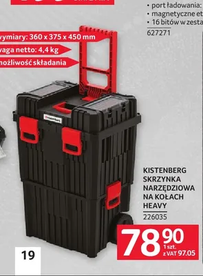 Skrzynka narzędziowa na kołach Kistenberg Heavy promocja w Selgros